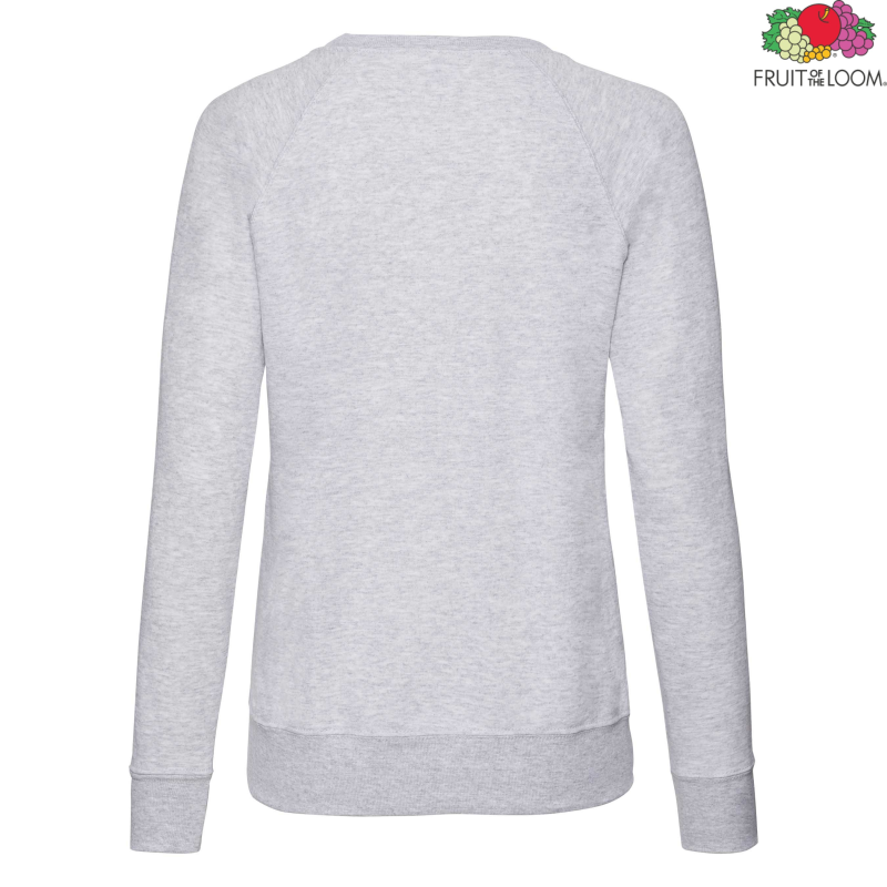 Ladies Lightweight Raglan Sweat | Fruit of the Loom