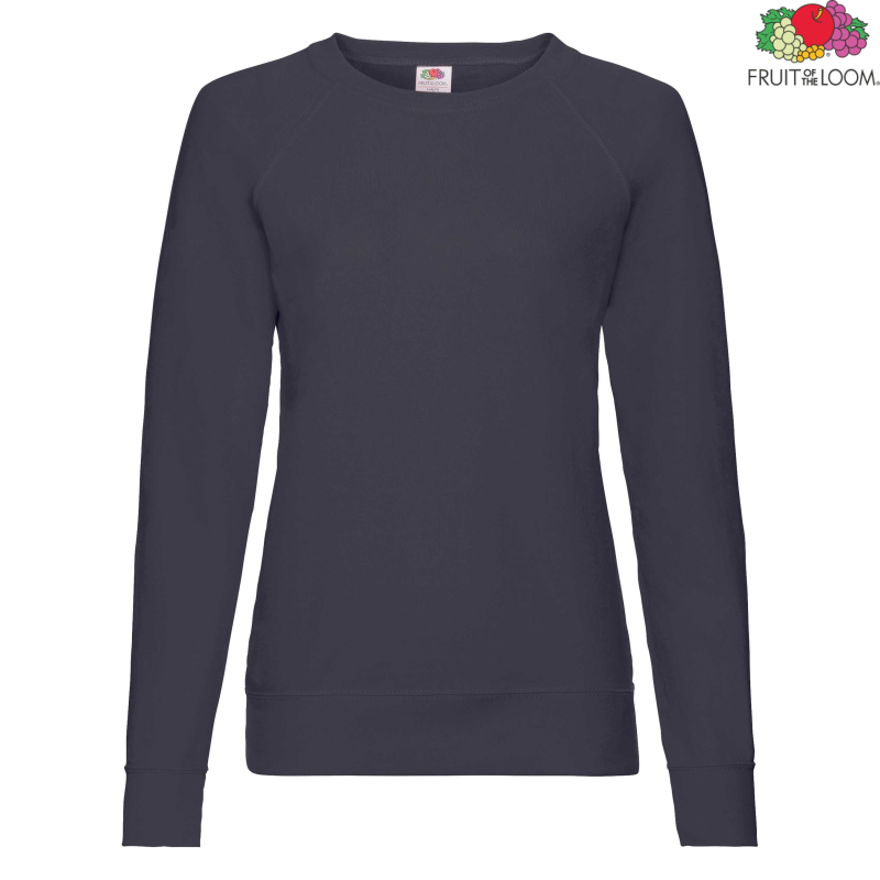 Ladies Lightweight Raglan Sweat | Fruit of the Loom