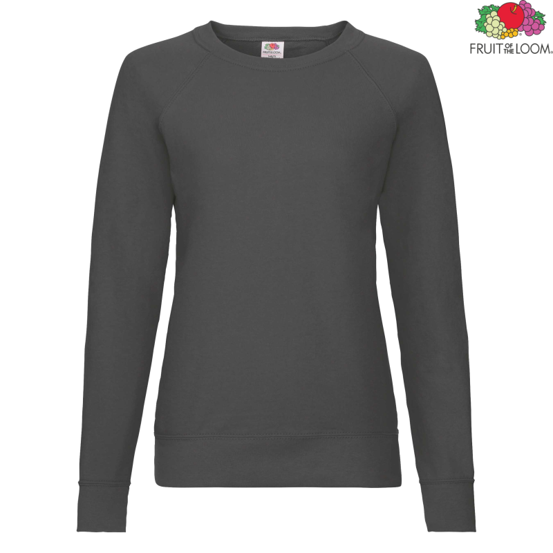 Ladies Lightweight Raglan Sweat | Fruit of the Loom