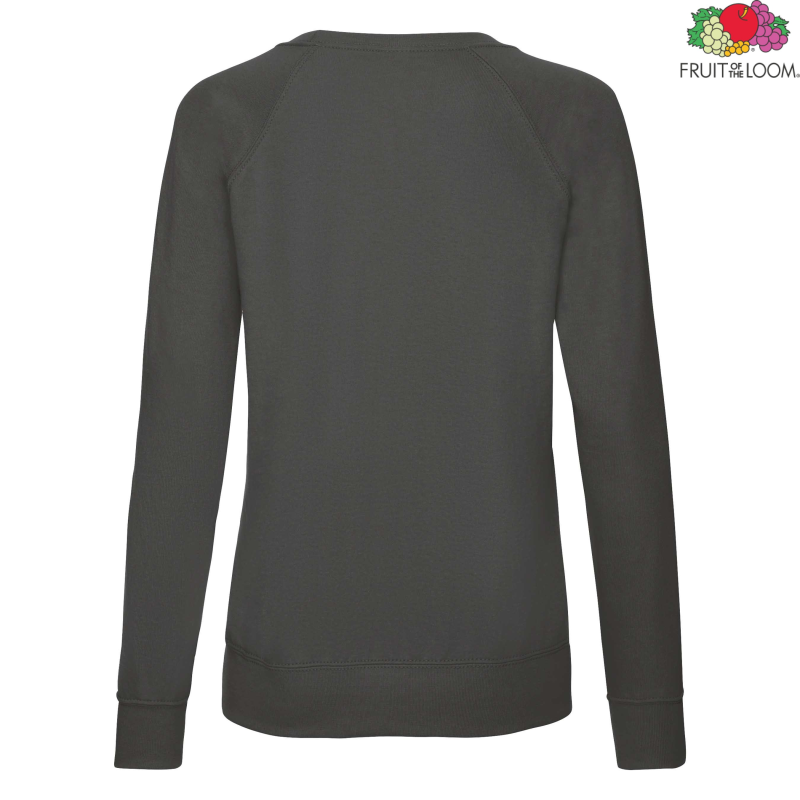 Ladies Lightweight Raglan Sweat | Fruit of the Loom