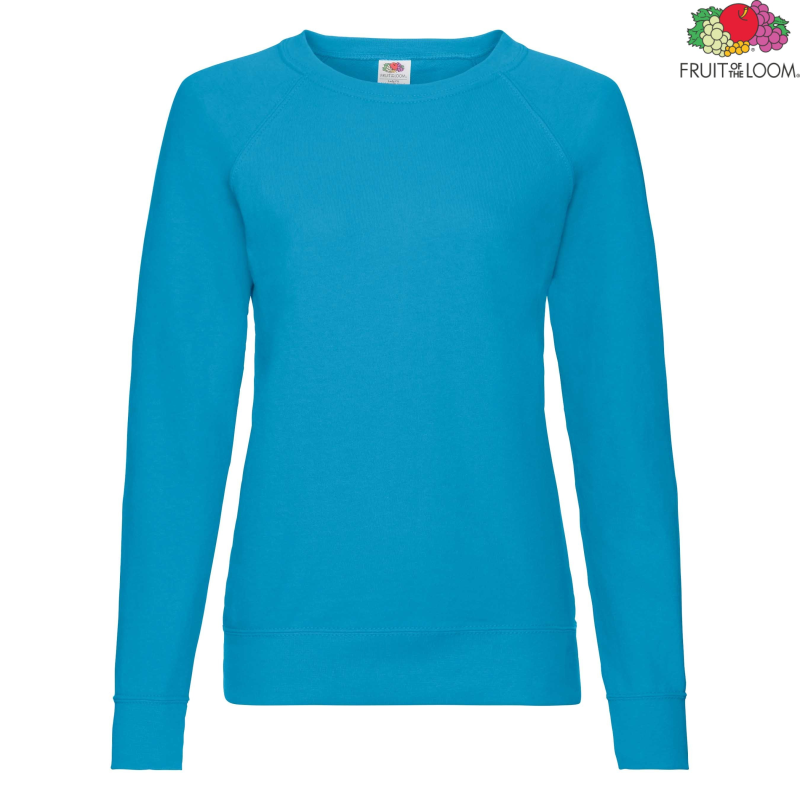 Ladies Lightweight Raglan Sweat | Fruit of the Loom