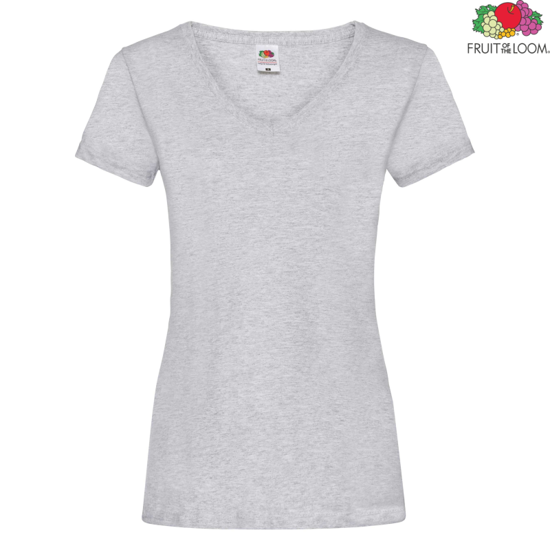 Ladies Valueweight V-neck T | Fruit of the Loom