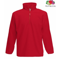 Fleece With Short Zip Neck...