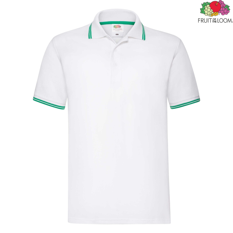 Premium Tipped Polo | Fruit Of The Loom