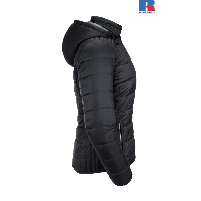 Ladies Hooded Nano Jacket | Russell
