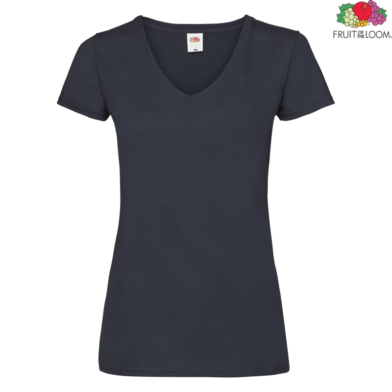 Ladies Valueweight V-neck T | Fruit of the Loom
