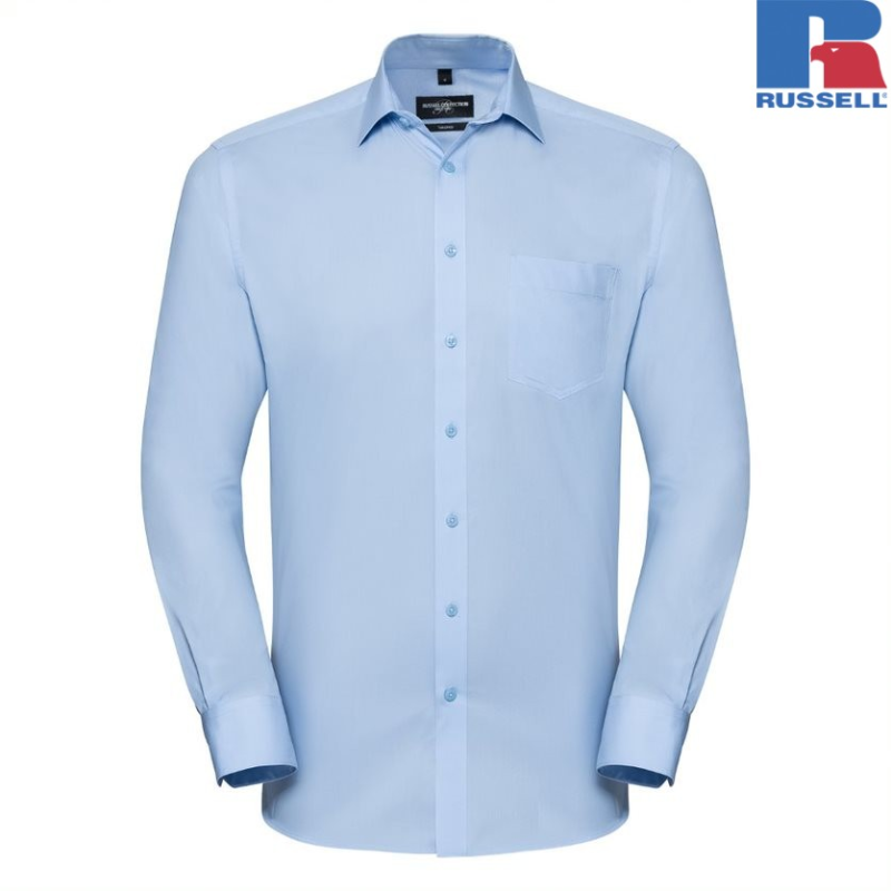 Men's Long Sleeve Tailored Coolmax® | Russell