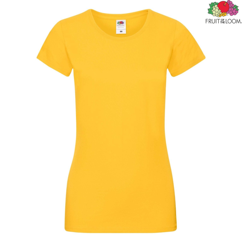Ladies Sofspun T-shirt | Fruit of the Loom
