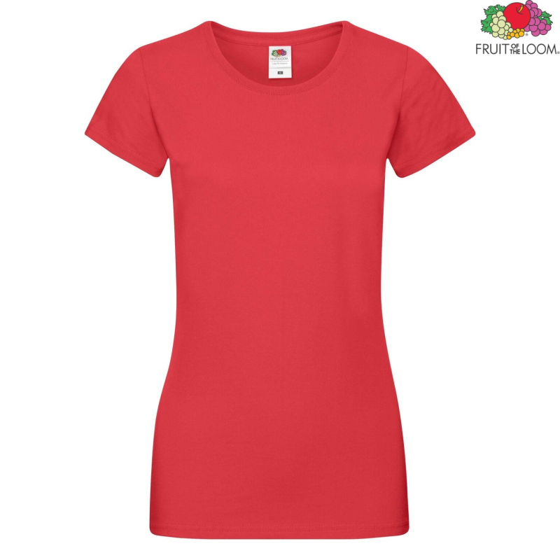 Ladies Sofspun T-shirt | Fruit of the Loom