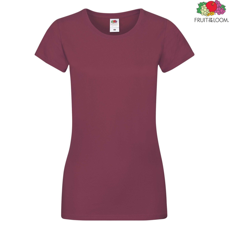Ladies Sofspun T-shirt | Fruit of the Loom