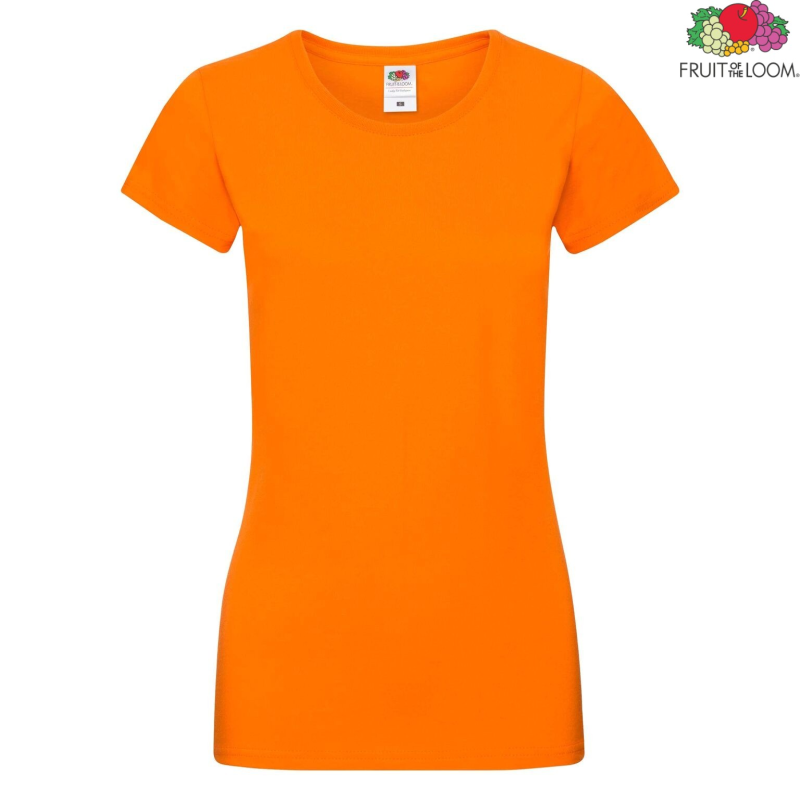 Ladies Sofspun T-shirt | Fruit of the Loom
