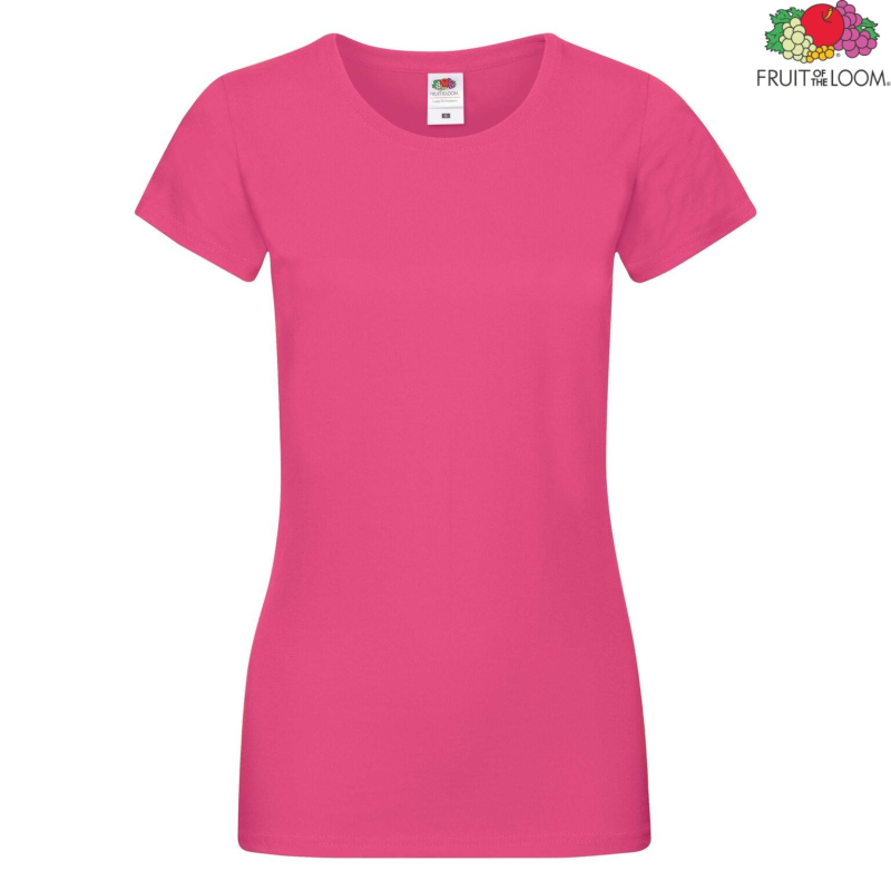 Ladies Sofspun T-shirt | Fruit of the Loom