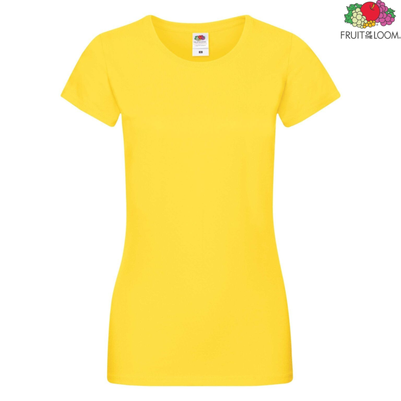 Ladies Sofspun T-shirt | Fruit of the Loom