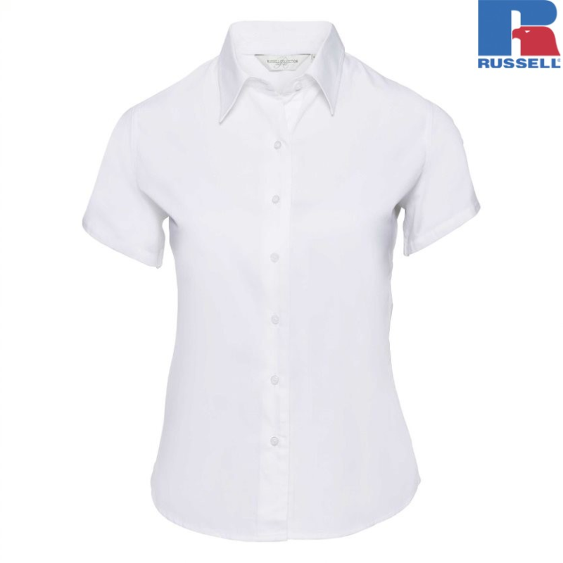 Ladies Short Sleeve Classic Twill Shirt | Russell