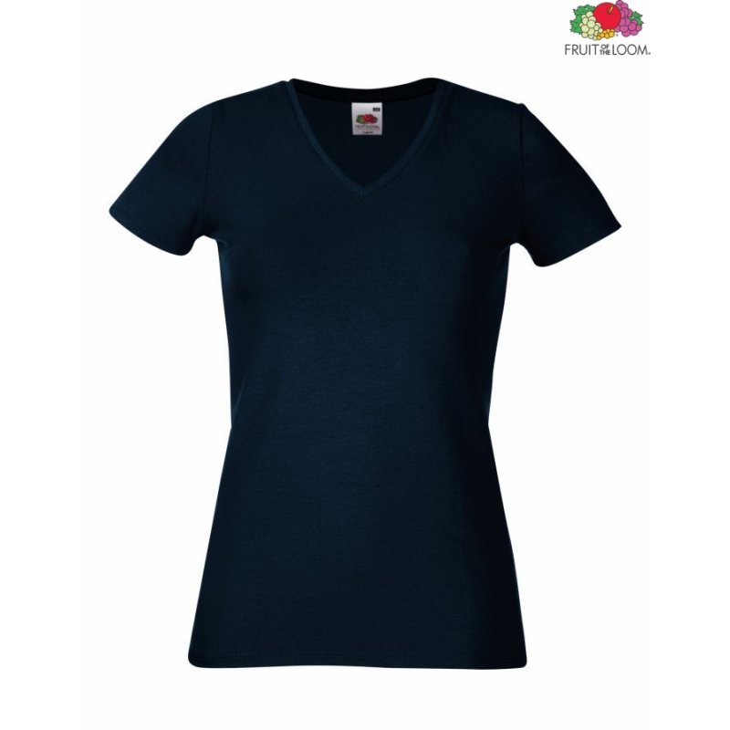 Ladies V-neck T | Fruit of the Loom