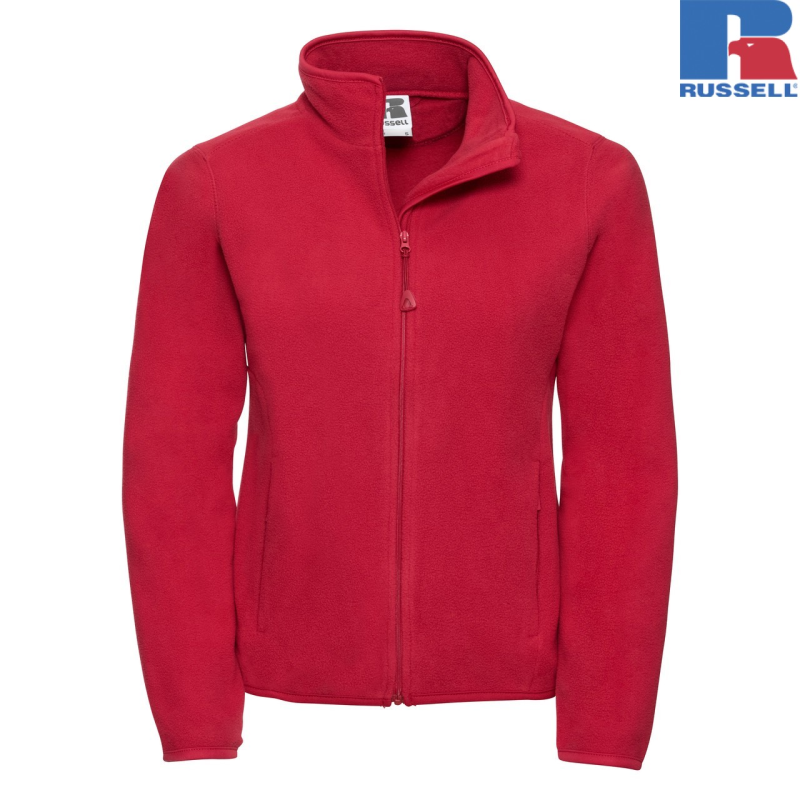 Ladies Fitted Full Zip Microfleece | Russell