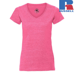 Ladies V-neck HD T | Russell