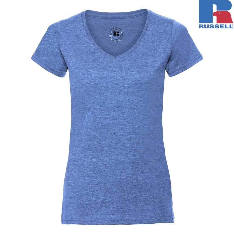 Ladies V-neck HD T | Russell