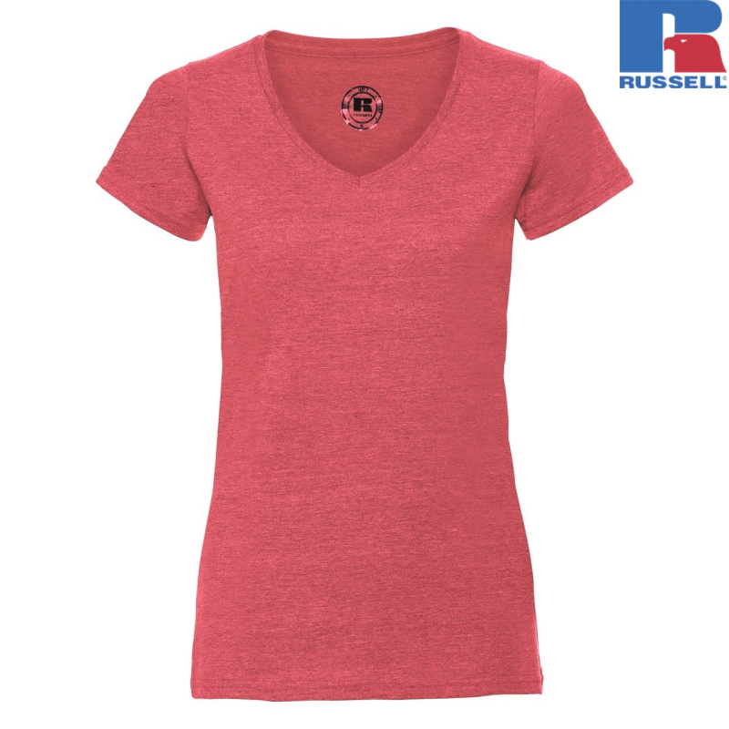 Ladies V-neck HD T | Russell