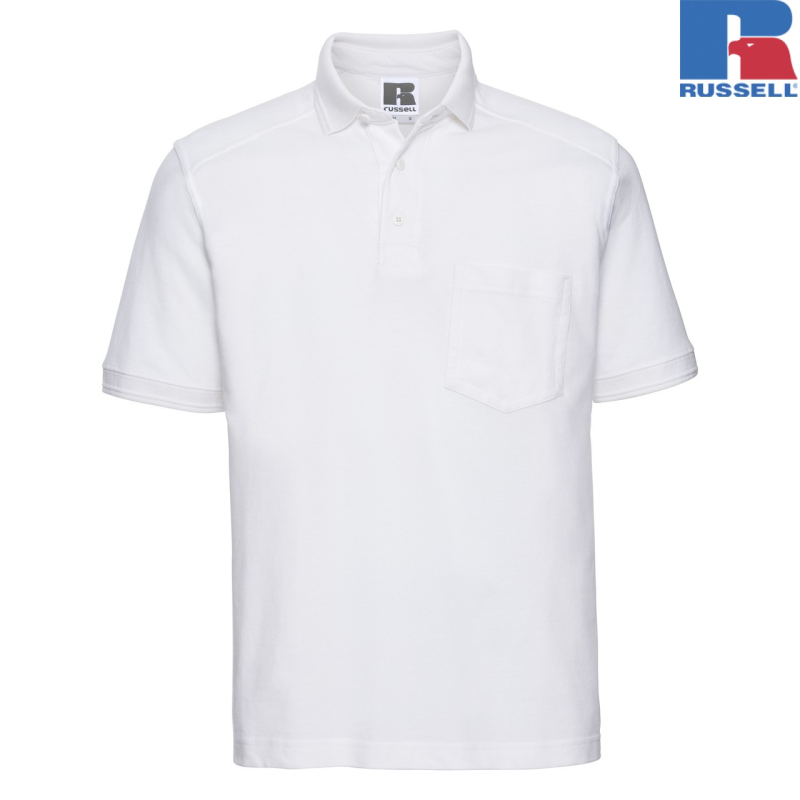 Adults Heavy Duty Cotton Polo | Russell