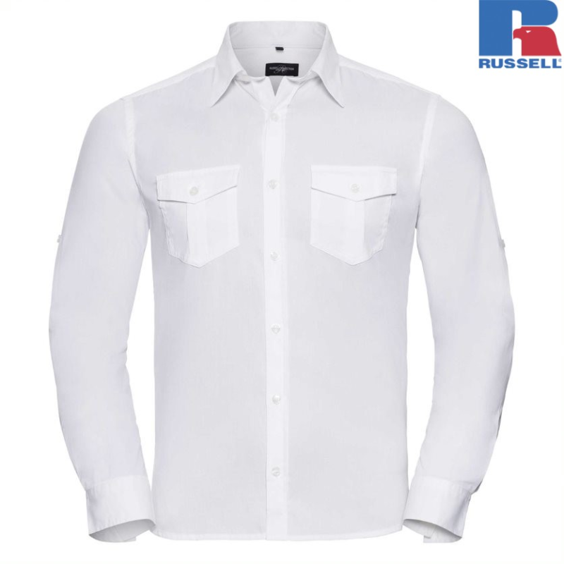 Men's Roll Long Sleeve Shirt | Russell