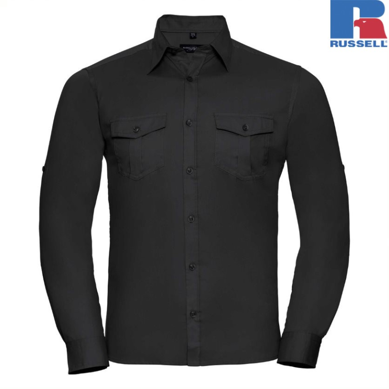 Men's Roll Long Sleeve Shirt | Russell