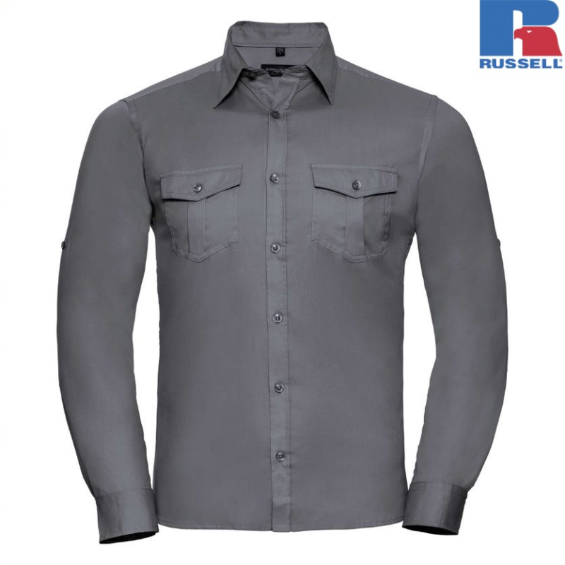 Men's Roll Long Sleeve Shirt | Russell