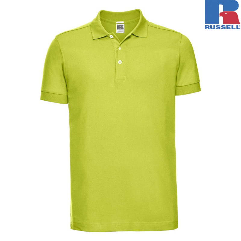Men's Fitted Stretch Polo | Russell