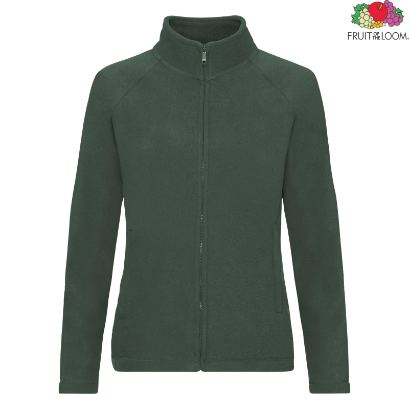 Ladies Full Zip Fleece | Fruit of the Loom