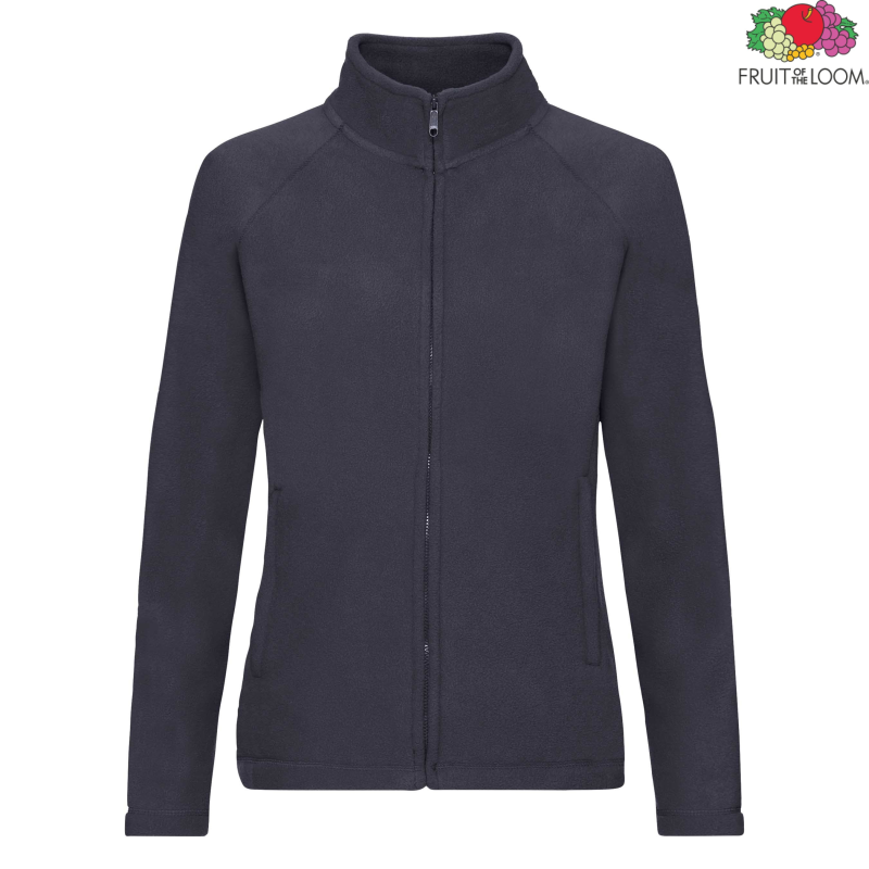 Ladies Full Zip Fleece | Fruit of the Loom