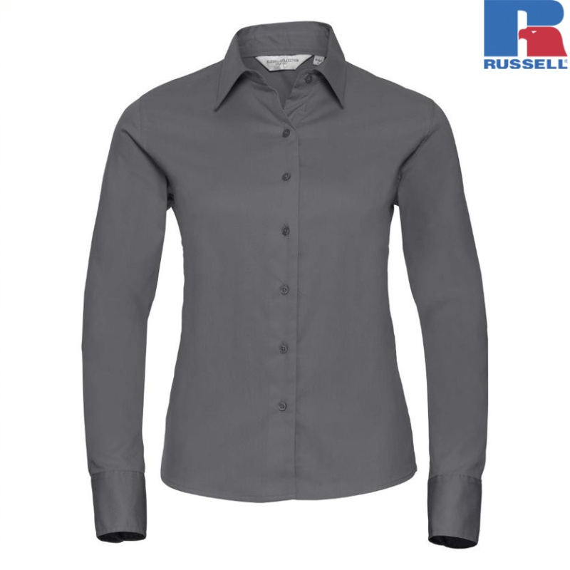 Ladies Long Sleeve Classic Twill Shirt | Russell