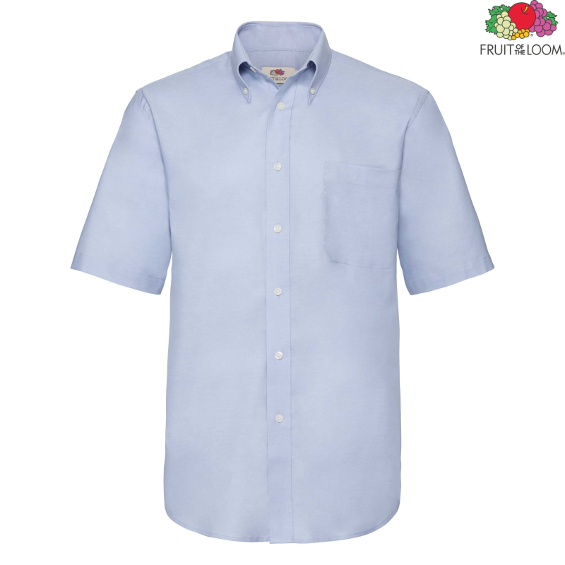 Oxford Shirt Short Sleeve | Fruit of the Loom