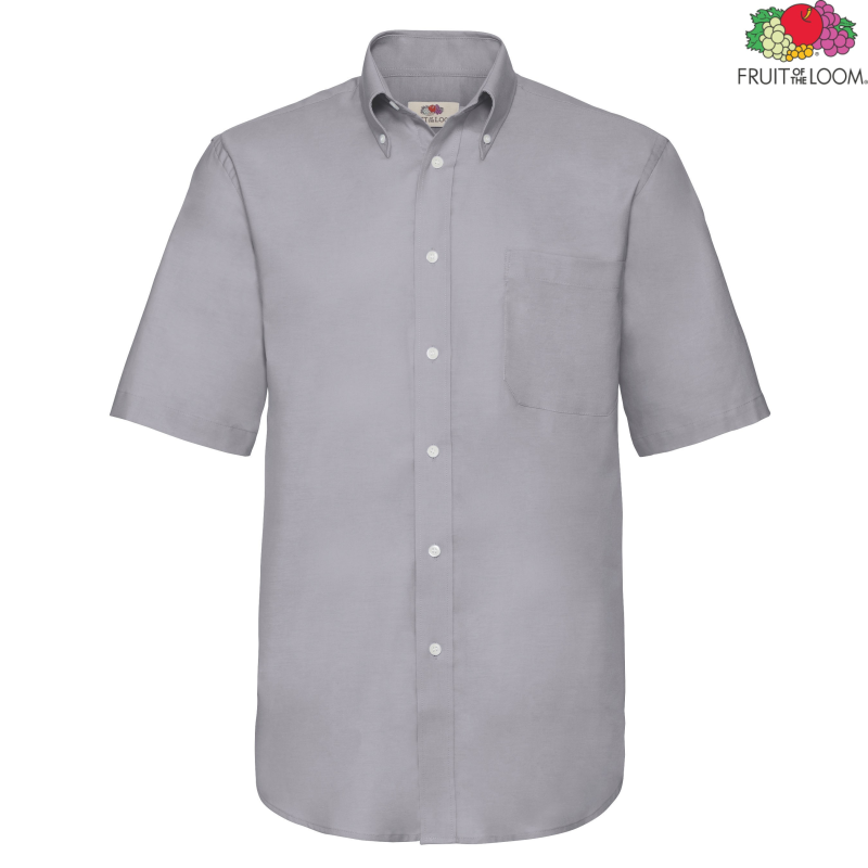 Oxford Shirt Short Sleeve | Fruit of the Loom