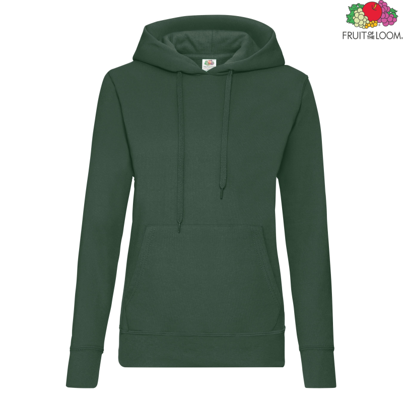 Ladies Classic Hooded Sweat | Fruit of The Loom