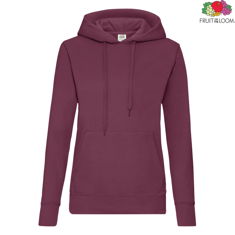 Ladies Classic Hooded Sweat | Fruit of The Loom