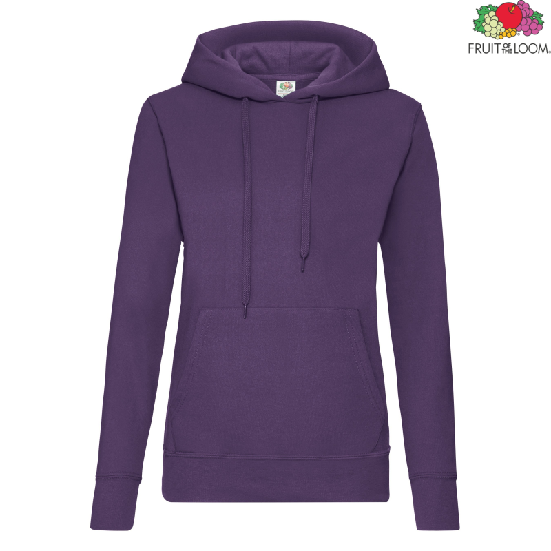 Ladies Classic Hooded Sweat | Fruit of The Loom
