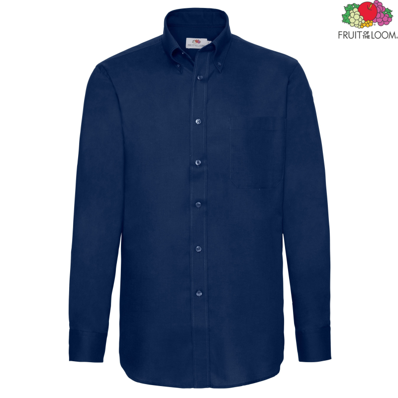 Oxford Shirt Long Sleeve | Fruit of the Loom