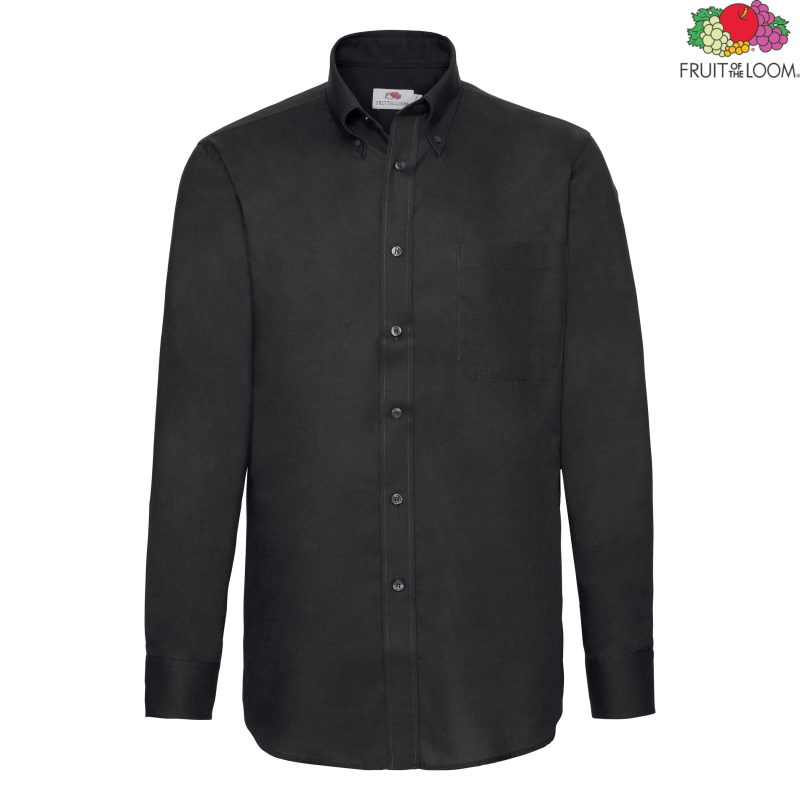 Oxford Shirt Long Sleeve | Fruit of the Loom