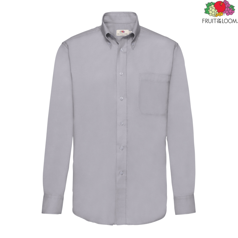 Oxford Shirt Long Sleeve | Fruit of the Loom