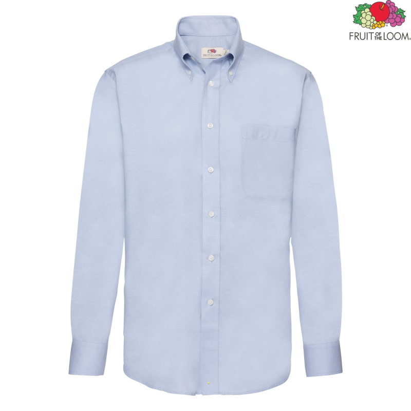 Oxford Shirt Long Sleeve | Fruit of the Loom