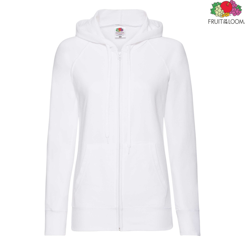 Lightweight Ladies Hooded Sweat | Fruit Of The Loom