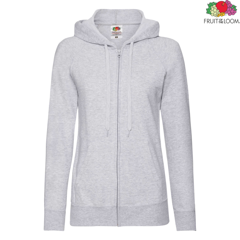 Lightweight Ladies Hooded Sweat | Fruit Of The Loom