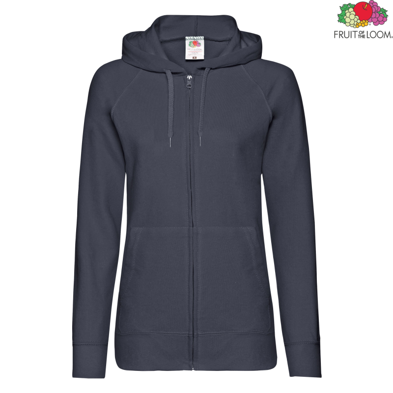 Lightweight Ladies Hooded Sweat | Fruit Of The Loom