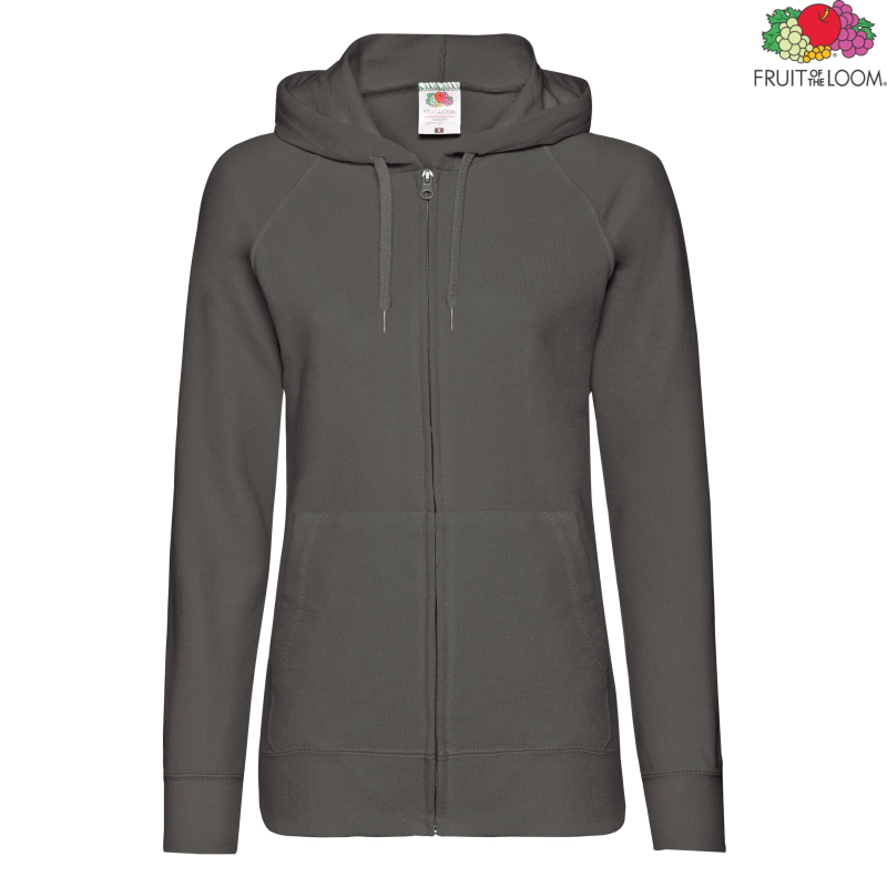 Lightweight Ladies Hooded Sweat | Fruit Of The Loom