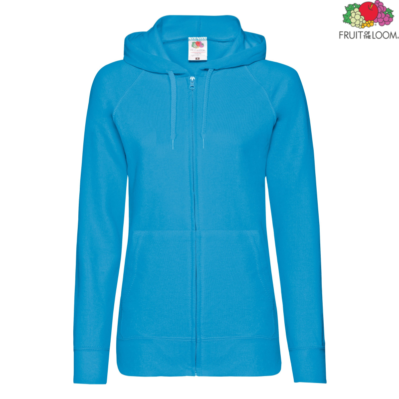Lightweight Ladies Hooded Sweat | Fruit Of The Loom