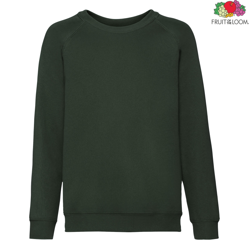 Kids Classic Raglan Sweat | Fruit of the Loom