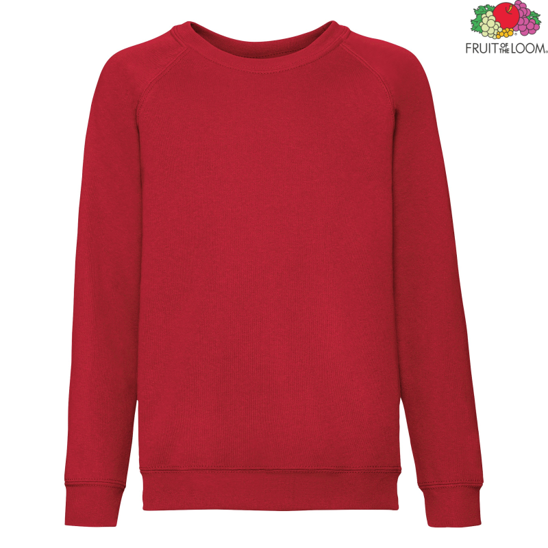 Kids Classic Raglan Sweat | Fruit of the Loom