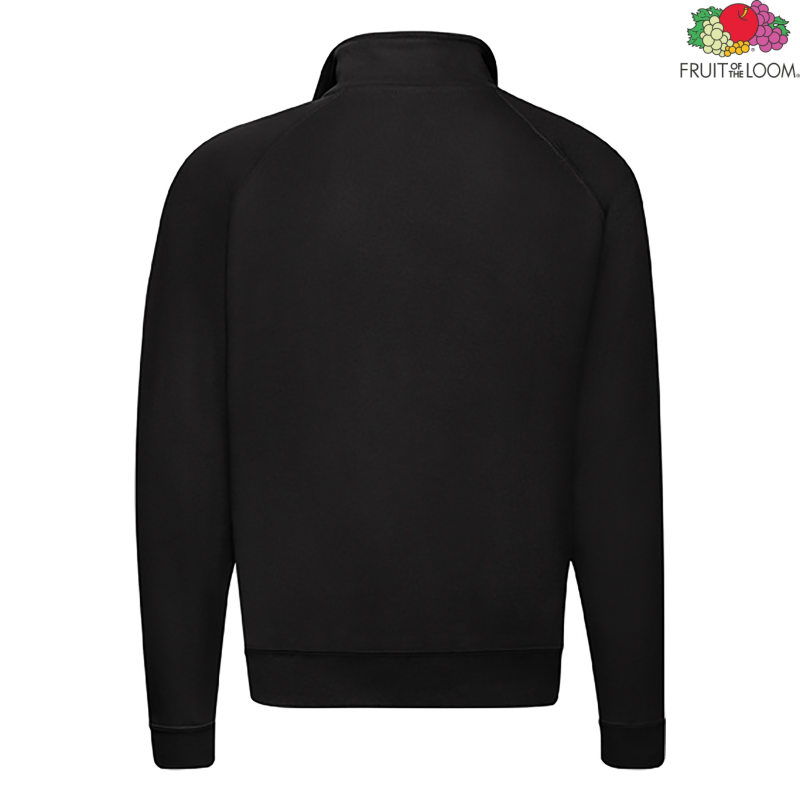 Classic Zip Neck Sweat | Fruit of the Loom