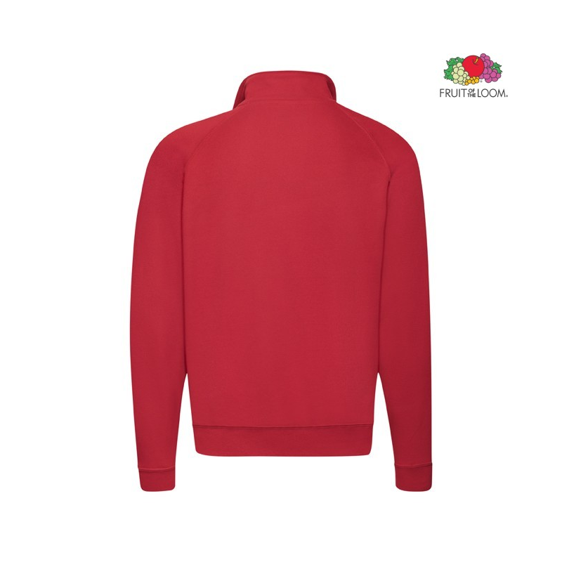 Classic Zip Neck Sweat | Fruit of the Loom