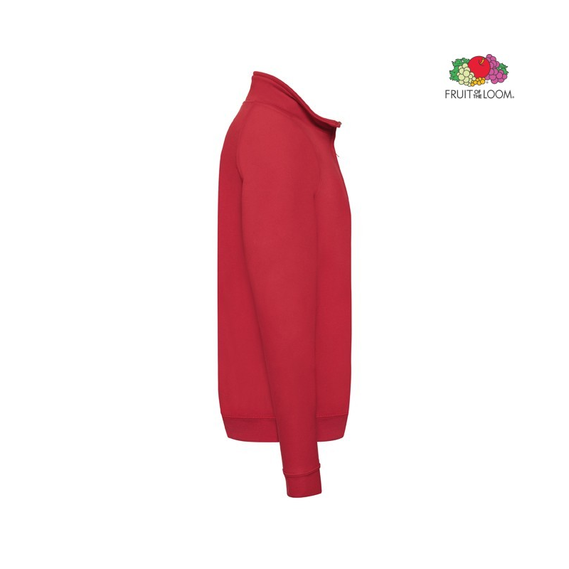 Classic Zip Neck Sweat | Fruit of the Loom